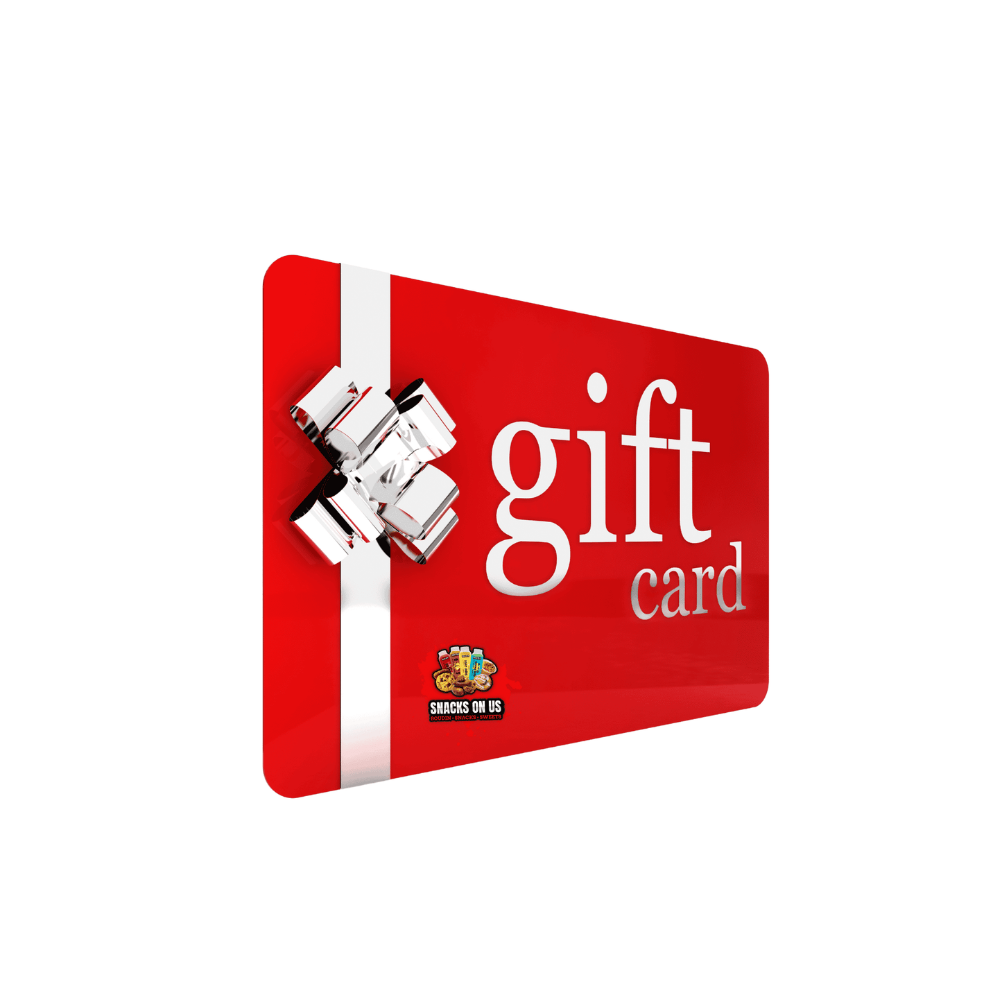 Snack Money On Us Gift Card