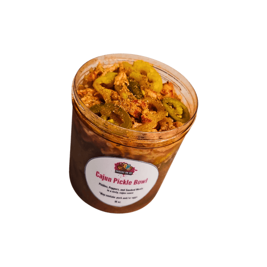 Cajun Pickle Bowl Snack Combo — Sweet, Spicy & Addictively Good