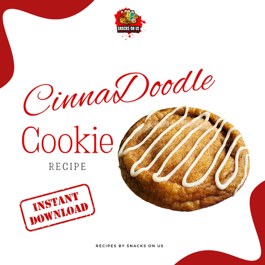 Cinnadoodle Cookie Recipe (Instant download)