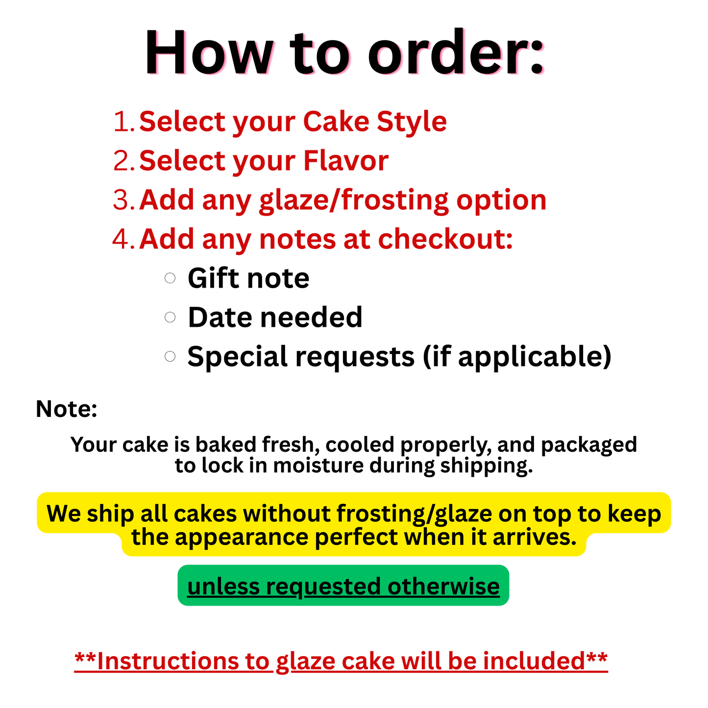 Signature Pound Cakes, Bundt Cakes & Celebration Cakes - Fresh-Baked