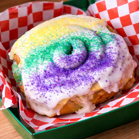 King Cake Cinna Rolls