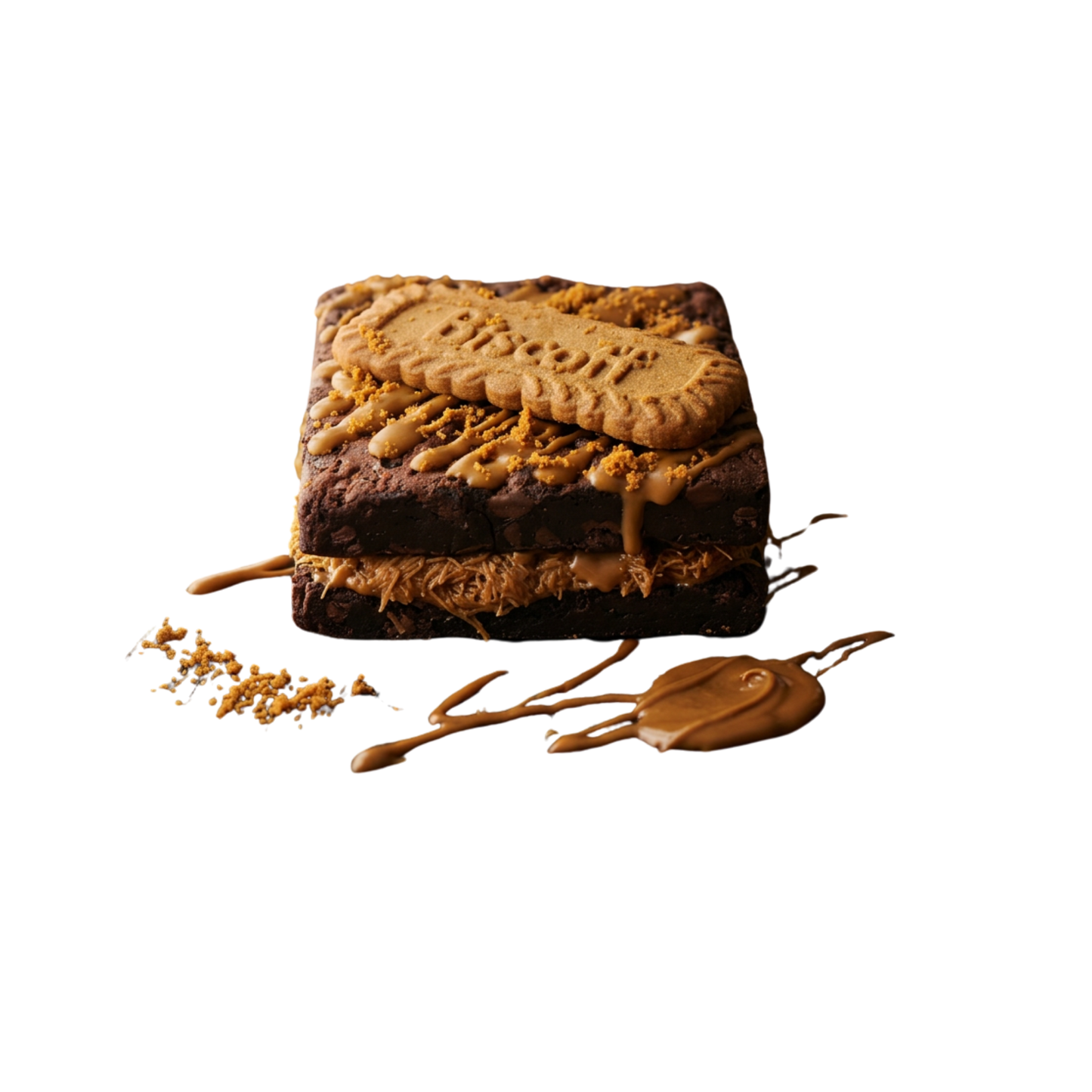 Cookie Butter Kataifi Brownie Sandwich (Pre-Order)