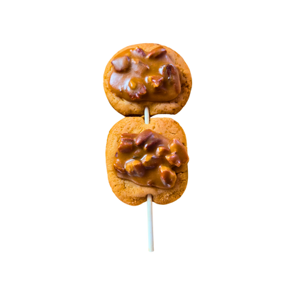Beignet Praline Cookie Lollipop