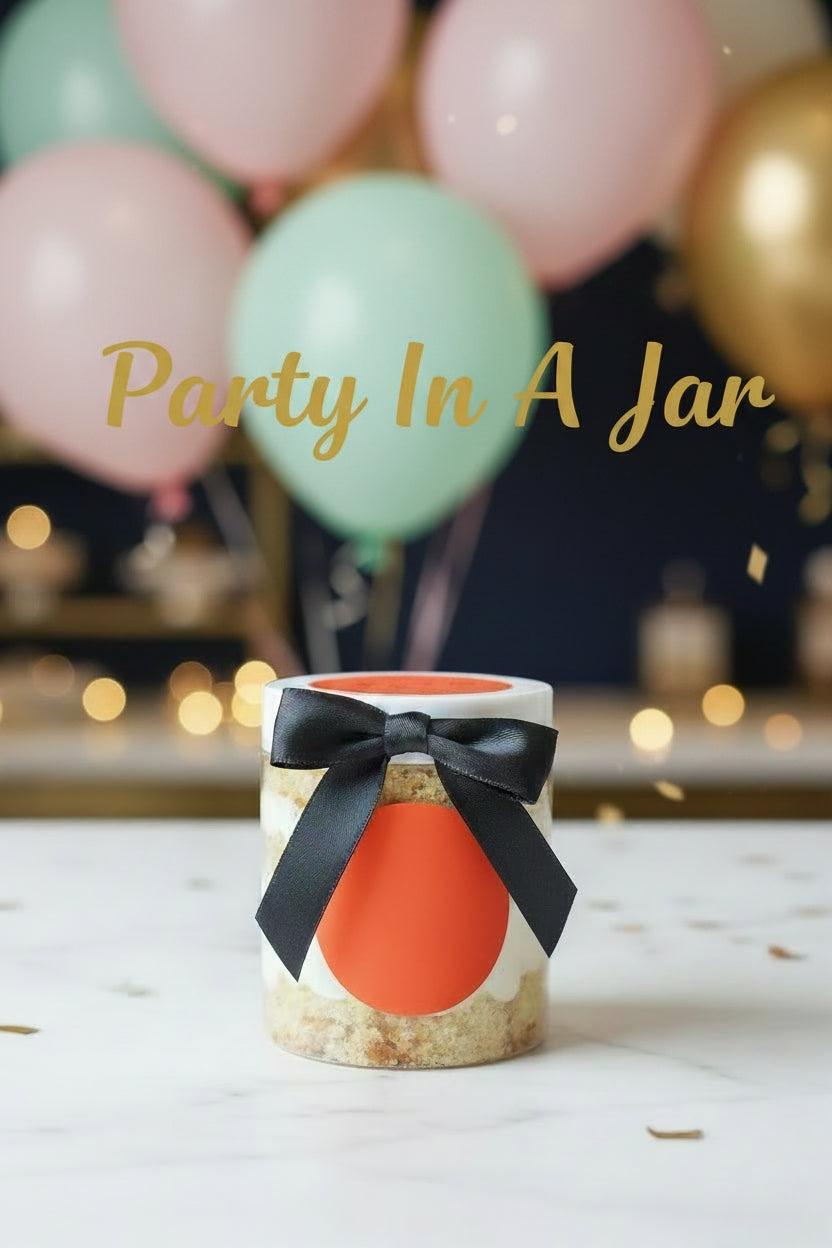 Premium Signature Cake Jars - Layered Gourmet Desserts in a Jar
