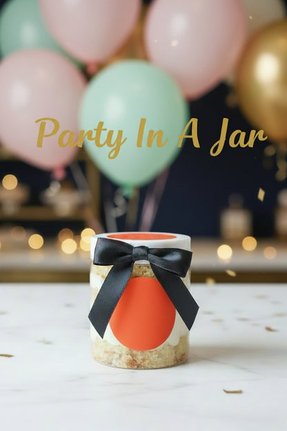 Premium Signature Cake Jars - Layered Gourmet Desserts in a Jar